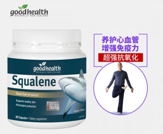 Good Health 好健康 角鲨烯鱼肝油软胶囊 300粒 Good Health 好健康 角鲨烯鱼肝油软胶囊 300粒